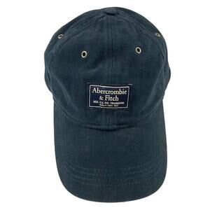 Abercrombie & Fitch VTG Baseball Cap With Logo & Adj. Rear Strap